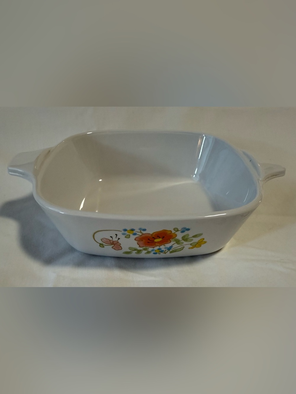 Vintage Corning Ware Wildflower Petite Pan P-41-B 1 3/4 Cup